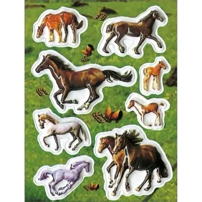 Produktbild von HERMA Decorative label MAGIC wild horses, Popup 1 sheet
