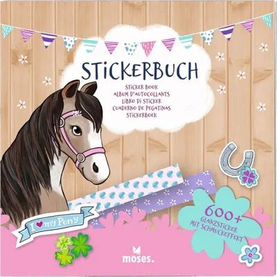 Produktbild von moses Stickerbuch Pferde
