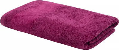 Produktbild von LOOKS by Wolfgang Joop Handtuch 50x100 cm - kleines Badetuch mit Logostick, rosa, einfarbig, 100% Baumwolle