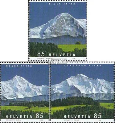 Produktbild von Briefmarken Schweiz 2006 Mi 1966-1968 (kompl.Ausg.) postfrisch Bergpanoramen