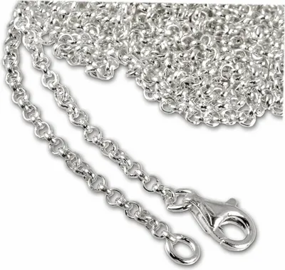 Image de SilberDream Chaîne à breloques 80cm 925 argent sterling Charms Collier FC00288-1