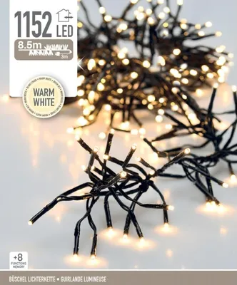 Obrázek produktu pro Pohádková světla 1152 LED časovač teplá bílá