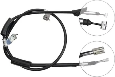 Produktbild von A.B.S. Handbremsseil Seilzug Feststellbremse für ROVER 400 (RT) Hinten Links K17327