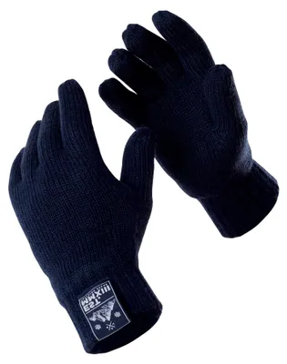 Produktbild von Rauhe Handschuhe - Vollfingerhandschuhe, Uni Strickhandschuhe mit Thinsulate Futter in verschiedenen Größen und Farben