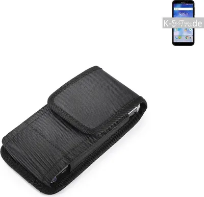 Produktbild von Holster Gürteltasche kompatibel mit Sony Xperia 10 Holster Gürtel Tasche wasserabweisend Handy Hülle Schutz Hülle Outdoor schwarz K-S-Trade