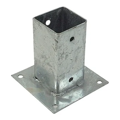 Produktbild von Aufschraubbodenhülse feuerverzinkt 71 mm / 150 x 150 mm
