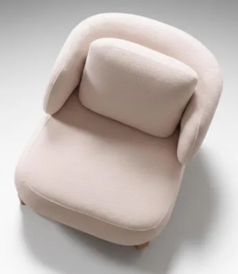 Produktbild von Wohnzimmer-Set 3-Sitzer-Sofa Sessel Moderner Stil Beige Grau Farbe Neu