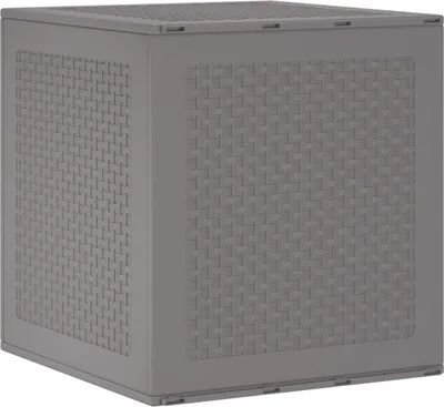Image de Boîte de rangement Gris clair 55 x 53 x 57 cm Polypropylène