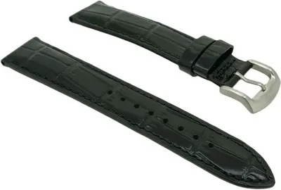 Produktbild von Citizen Automatic Ersatzband Leder schwarz 20mm Krokooptik NH8390-20LE