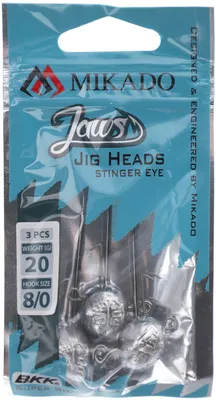 Produktbild von Mikado Jig Head Jaws Stinger Eye 20g 8 / 0 BN