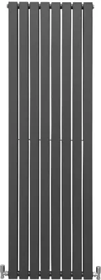 Zdjęcie produktu dla Grzejnik panelowy, płaski, pionowy, antracytowy, 180 cm x 56 cm