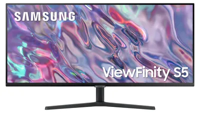 Produktbild von Samsung ViewFinity S5 S50GC (2023) 34-Zoll-UWQHD-Monitor LS34C500GAUXEN, 16:9, flaches VA-Panel, 5 ms, 100 Hz