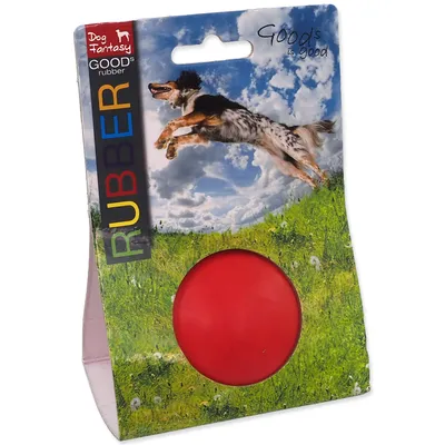 Immagine prodotto di Giocattolo Cane FANTASY palla da lancio in gomma rossa 6 cm 1 pz