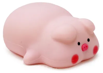 Image de Eurocatch Veilleuse LED Cochon - Lampe enfant dimmable - Silicone - Rechargeable - Chambre bébé enfant - Piglet