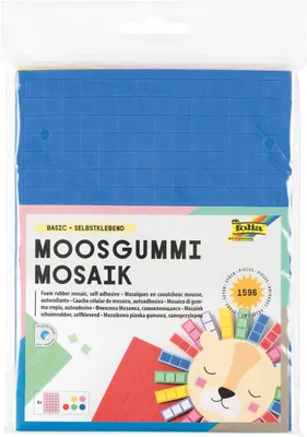 Obrázok produktu pre folia 2364 folia penová gumová mozaika "Basic", samolepiaca, 1 596 kusov