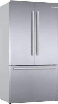 Produktbild von Bosch KFF96PIEP, Freistehend, French door, Edelstahl, Edelstahl, 573 l, SN-T