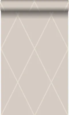 Produktbild von Origin Wallcoverings Tapete Karomuster silber - 53 cm x 10,05 m - 345721
