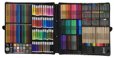 Immagine prodotto di set da 258 pezzi per disegnare e dipingere per bambini