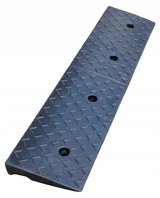 Image de Ayaq Rampe de seuil en caoutchouc 100x6cm résistant aux produits chimiques