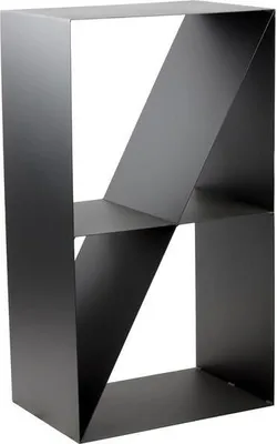 Produktbild von MAGNUS Brennholzregal R142 Schwarz Kaminregal Holzregal Ofenregal
