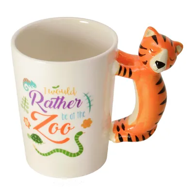 Produktbild von Tiger Kaffeebecher mit Tiger als Griff