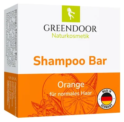Produktbild von GREENDOOR Shampoo Bar Orange