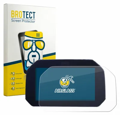 Produktbild von BROTECT Schutzglas für BMW S 1000 XR K69 2024 TFT 6.5" Schutzfolie Panzer Folie Glas Display Schutz klar