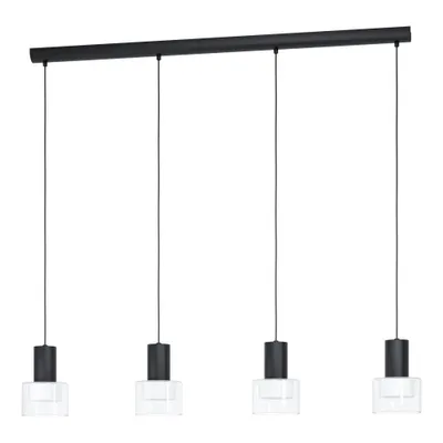 Productafbeelding van Eetkamer hanglamp Molineros zwart - led
