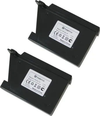 Produktbild von 2x Trade-Shop Premium Li-Ion Akku 14,4V / 3000mAh / 43Wh ersetzt LG Hom-Bot EAC60766101 EAC60766102 EAC60766103 EAC60766104 EAC60766105 EAC60766106 EAC60766107 EAC60766108 EAC60766109