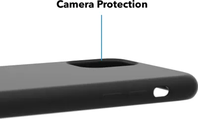 Produktbild von AlzaGuard Premium Flüssigsilikonhülle für iPhone 11 schwarz