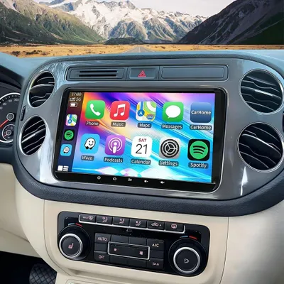 Obrázok produktu pre 9-palcové dvojité autorádio s 2+32G, GPS, Wi-Fi, FM/RDS a bezdrôtovou cúvacia kamera