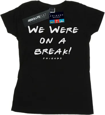 Produktbild von Friends - "We Were On A Break" T-Shirt für Damen BI51207 (S) (Schwarz)