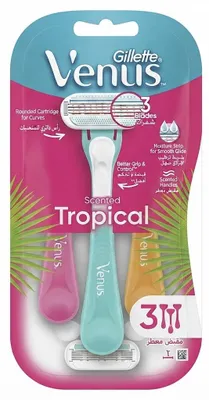 Produktbild von Gillette 7702018426263, Grün, Pink, Gelb, 3 Stück(e)