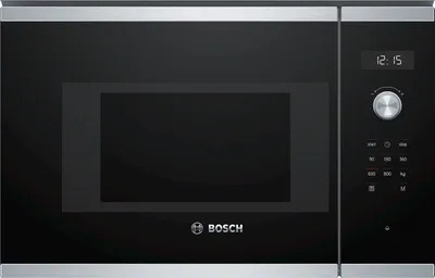 Zdjęcie produktu dla Bosch BFL524MS0 EB mikrofalówka 800W stal nierdzewna