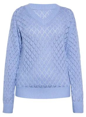 Produktbild von ALBEE damen pullover - taubenblau, XL