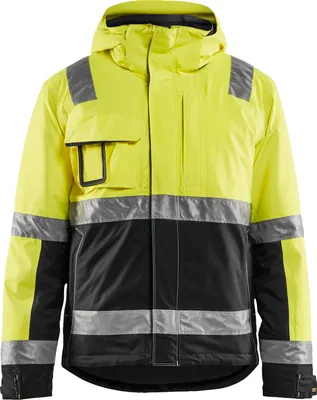 Produktbild von High Vis Winterjacke "4870 " - Blakläder High Vis Gelb/Schwarz 5XL