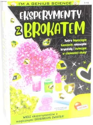 Zdjęcie produktu dla Lisciani Im A Genius Eksperymenty Z Brokat.01498