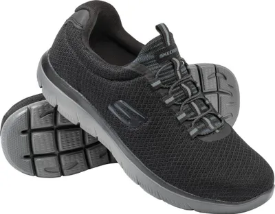 Produktbild von Skechers Herren Textilslipper, mit weicher Memory-Foam-Innensohle