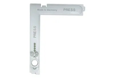 Produktbild von Maico Elektronikabdeckung für Kleinraumventilatoren ECA 100 ipro, verkehrsweiß, 115x150x15 mm