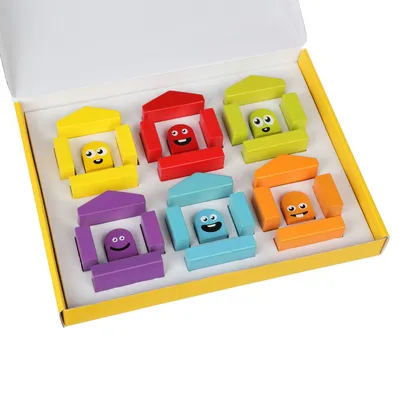 Produktbild von Cubika bunte Holzhäuser