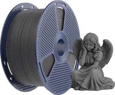 Obrázek produktu pro filament pro 3D tiskárny, ekologický materiál, kompatibilní s FDM tiskárnami, PLA Matt GY 5KG