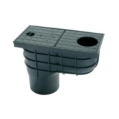 Produktbild von dachwasser-Siphon LSV DN 125mm PH BLACK