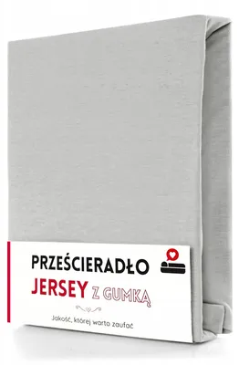 Produktbild von Łóżkoholicy Jersey Spannbettlaken 200x220cm Baumwolle Gummizug