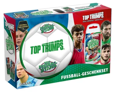Obrázek produktu pro Dárek "Top Trumps" s fotbalovými hvězdami – německá verze