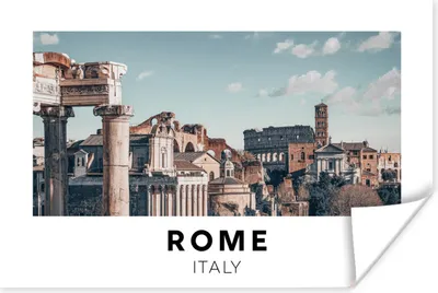 Produktbild von MuchoWow® Poster Rom - Italien - Museum 60x40 cm - Schlafzimmerdekoration