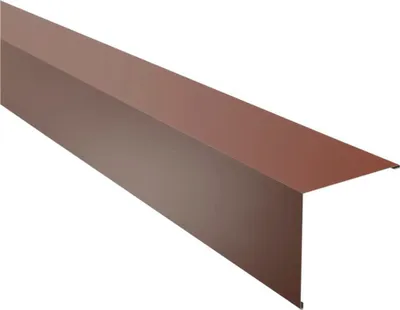 Produktbild von PRECIT Aussenecke 90° für Wand Rotbraun RAL 8012 1000 mm x 140 mm x 140 mm x 0,5 mm