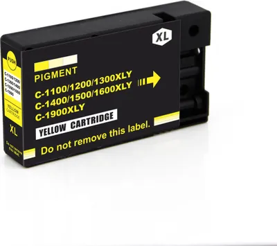 Produktbild von TECHTEK Tinte Ersetzt PGI-1100, PGI-1200, PGI-1300, PGI-1400, PGI-1500, PGI-1600, PGI-1900XLY Kompatibel mit [Canon] MAXIFY MB 2010, MAXIFY MB 2020,