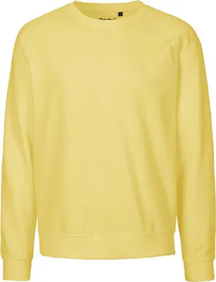 Produktbild von Neutral O63001 | Uni Sweatshirt / 100% Fairtrade-Baumwolle - Farbe: Dusty Yellow - Größe: M