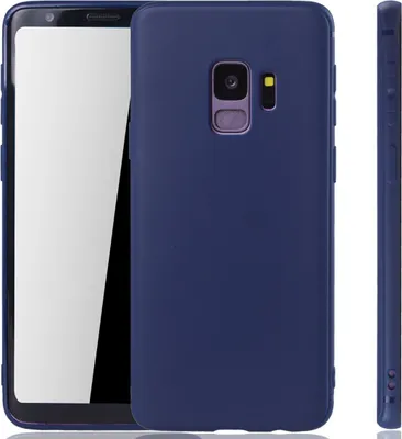 Zdjęcie produktu dla Etui ochronne na telefon komórkowy Samsung Galaxy S9 pokrowiec na telefon pokrowiec na telefon pokrowiec niebieski