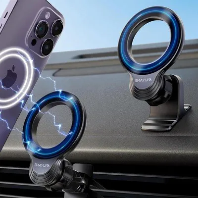 Produktbild von Stabiler 2-in-1 Autohalter für Dashboard